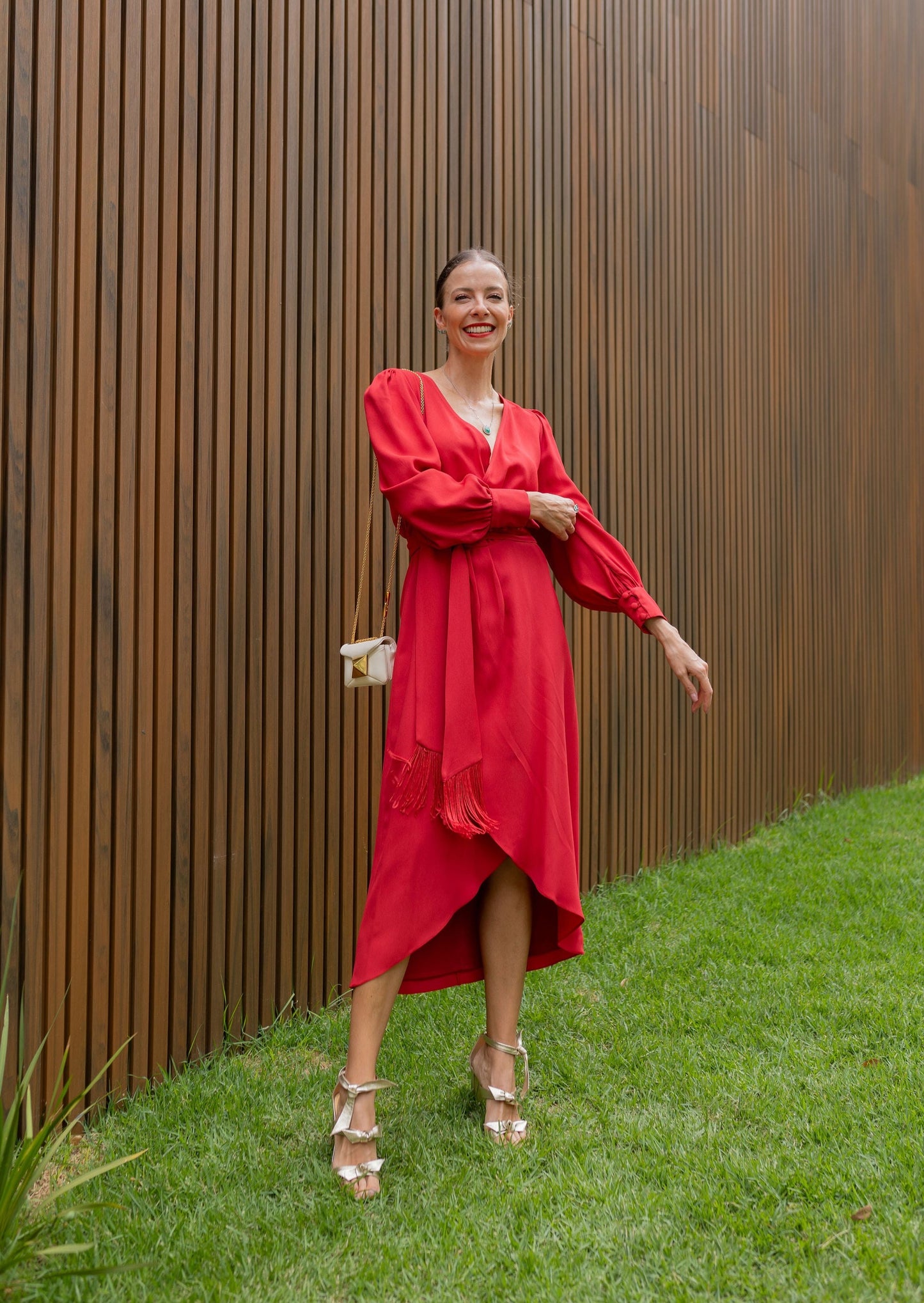 Vestido Lys Vermelho